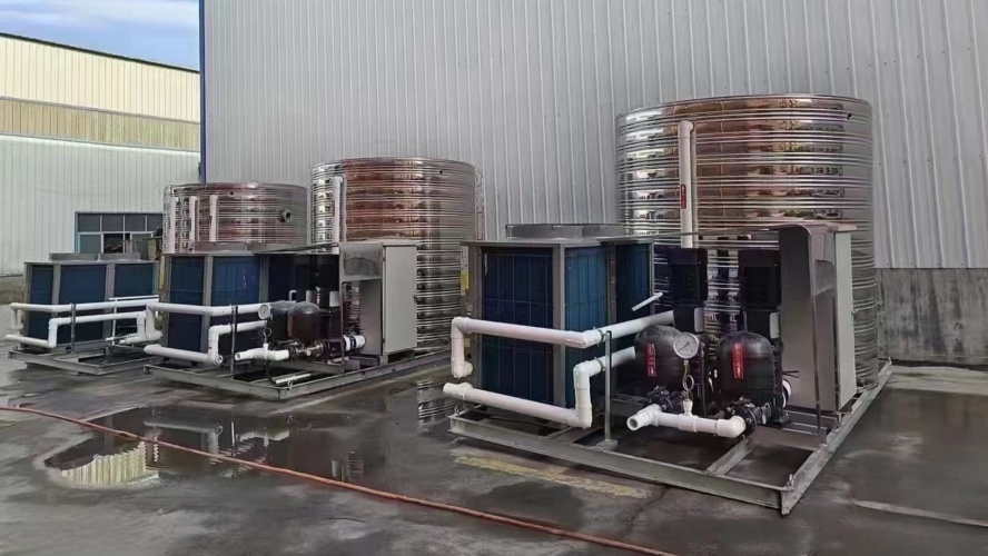 Yeşil iyileştirme için kendi kendine inşa edilmiş bir endüstri parkı kurmak! Çift kaynaklı ısı pompaları sıfır karbonlu fabrika binaları için yeni bir standart belirliyor.